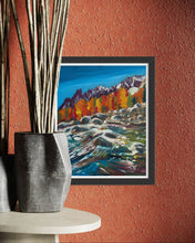 Load image into Gallery viewer, Val Ferret in Autumn Oil Painting