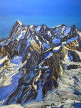 Load image into Gallery viewer, The View from Aiguille du Midi towards Grandes Jorasses