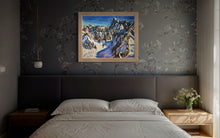 Load image into Gallery viewer, The View from the Aiguille du Midi towards the Grandes Jorasses II Soft Pastels Painting