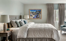 Load image into Gallery viewer, The View from the Aiguille du Midi towards the Grandes Jorasses II Soft Pastels Painting