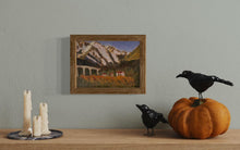 Load image into Gallery viewer, Vineyards with Monte Crammont and Monte Bianco Plein Air Painting in Oils