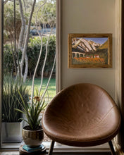 Load image into Gallery viewer, Vineyards with Monte Crammont and Monte Bianco Plein Air Painting in Oils