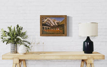 Load image into Gallery viewer, Vineyards with Monte Crammont and Monte Bianco Plein Air Painting in Oils