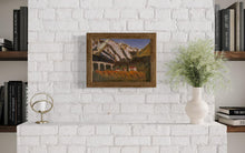 Load image into Gallery viewer, Vineyards with Monte Crammont and Monte Bianco Plein Air Painting in Oils