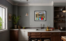 Load image into Gallery viewer, Waiting for the Funicular in Courmayeur Painting