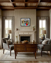 Load image into Gallery viewer, Waiting for the Funicular in Courmayeur Painting