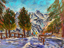 Load image into Gallery viewer, On the Way to Belle Crète Pastels Painting