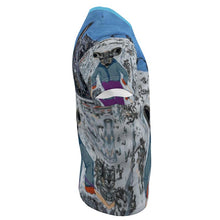 Load image into Gallery viewer, Baby deer skier with the Dent du Géant and the Skyway Monte Bianco in the background Boys T-shirt