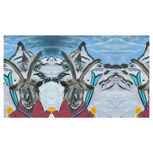Load image into Gallery viewer, Mountain Goat on skis in Zermatt with Matterhorn boys-t-shirt