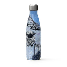 Load image into Gallery viewer, Black-head sheep in the Gornergrat in Zermatt thermal bottle