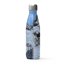 Load image into Gallery viewer, Black-head sheep in the Gornergrat in Zermatt thermal bottle