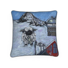 Load image into Gallery viewer, Black-head sheep in Gornergrat cushion