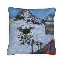Load image into Gallery viewer, Black-head sheep in Gornergrat cushion