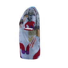 Load image into Gallery viewer, Ibex on skis in Cervinia mens cut and sew t-shirt