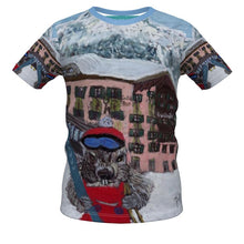 Load image into Gallery viewer, Marmot on Skis boys premium t-shirt