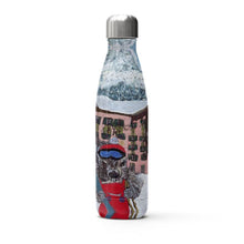 Load image into Gallery viewer, Marmot on Skis in Lech Thermal bottle