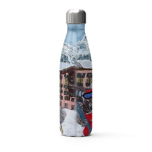 Load image into Gallery viewer, Marmot on Skis in Lech Thermal bottle