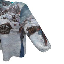 Load image into Gallery viewer, Feminine Blouse with ski theme- Courmayeur Val Veny