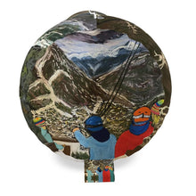Load image into Gallery viewer, The Waiting for the Funicular in Courmayeur Bolster Cushion