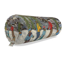 Load image into Gallery viewer, Dads and kids in Courmayeur with Dent du Géant big bolster