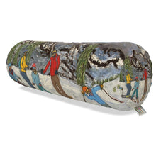 Load image into Gallery viewer, Dads and kids in Courmayeur with Dent du Géant big bolster