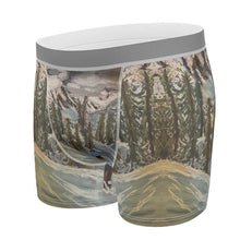 Load image into Gallery viewer, Men's Briefs with Lone Skier Going into Woods