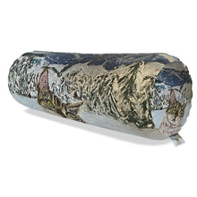 Load image into Gallery viewer, Bengal Cat in the Alps Yoga Bolster