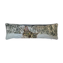 Load image into Gallery viewer, Bengal Cat in the Alps Medium or Big Bolster