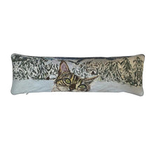 Load image into Gallery viewer, Bengal Cat in the Alps Medium or Big Bolster