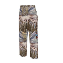 Load image into Gallery viewer, Lonely Skier in the Woods Womens Luxury Pijama Trousers