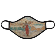 Load image into Gallery viewer, Vintage ski drawings Face Masks