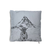Load image into Gallery viewer, Deer with Monte Bianco and Black-Head Sheep with Matterhorn Cushions