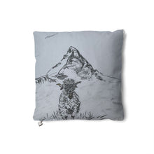 Load image into Gallery viewer, Deer with Monte Bianco and Black-Head Sheep with Matterhorn Cushions