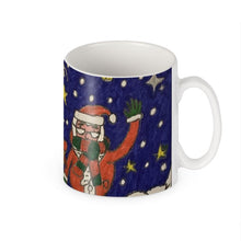 Load image into Gallery viewer, Santa and Rudolph's Spot the Difference Builder's Mug