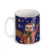 Load image into Gallery viewer, Santa and Rudolph's Spot the Difference Builder's Mug