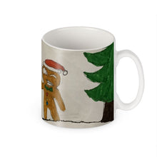 Load image into Gallery viewer, Gingerbredmen's snowball fight builders mug