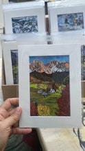 Load image into Gallery viewer, Limited Edition Giclée Print of Santa Maddalena in Val di Funes in a variety of sizes