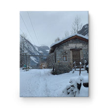 Load image into Gallery viewer, Sentiero 8 by Dora Baltea River, Morgex, Valdigne, Monte Bianco. Print on Canvas