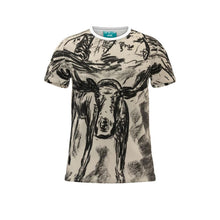 Load image into Gallery viewer, Moose with Maroon Bells Unisex T-shirt