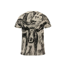 Load image into Gallery viewer, Moose with Maroon Bells Unisex T-shirt