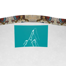 Load image into Gallery viewer, Moose on Skis in the Butte Long Sleeve Men's Slim Fit T-Shirt/ Ski long-sleeve t-shirt