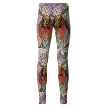 Load image into Gallery viewer, Moose in a SkiDoo Leggings in Valle de Las Leñas