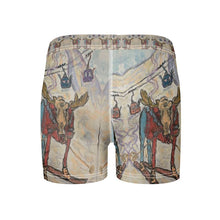 Load image into Gallery viewer, Moose in Skis in Crested Butte Men's Briefs