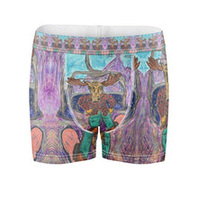 Load image into Gallery viewer, Moose in snowboard with Aiguille des Drus Men's Briefs