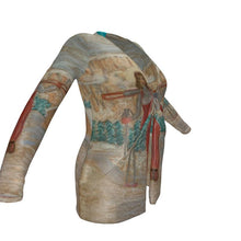 Load image into Gallery viewer, A Vintage Ski Ladies' Cardigan with Pockets - Dolomiti Val di Fassa Cardigan