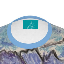 Load image into Gallery viewer, Moose long sleeves slim-fit t-shirt in Courmayeur, with the Dent de Géant on the background and the Skyway Monte Bianco gondola.