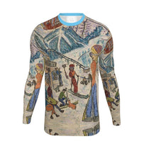 Load image into Gallery viewer, Aspen gondola scene long-sleeves t-shirt