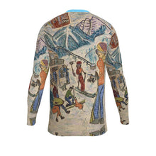 Load image into Gallery viewer, Aspen gondola scene long-sleeves t-shirt