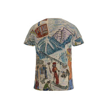 Load image into Gallery viewer, Cut And Sew All Over Print T Shirt