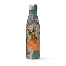 Load image into Gallery viewer, Deer with Bombardino and skis in St Moritz